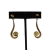 Frank Patania Jr. - Amethyst and 14K Gold Post Earrings, 2" x 0.5" (J91699-1222-017) 2