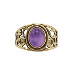 Frank Patania Jr. - Amethyst and 14K Gold Ring, size 10.75 (J91699-1222-038)