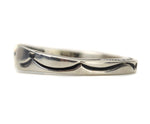 Orville Tsinnie (1943-2017) - Navajo Contemporary Sterling Silver Bracelet with Stamped Design, size 5.5 (J91963-0622-001)1
