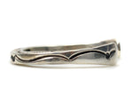 Orville Tsinnie (1943-2017) - Navajo Contemporary Sterling Silver Bracelet with Stamped Design, size 5.5 (J91963-0622-001)3

