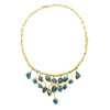 Sam Patania - Candelaria Turquoise and 18k Gold Necklace, 19" length (J92239-0820-001) 1
