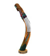 Jerry Guy (Navajo) - Carving of a Hopi Long-Haired Kachina c. 1990-2000s, 18" x 3.25" x 5" (K1616) 3
