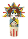 Hopi Shalako Cradle Doll Kachina c. 1950-60s, 13" x 8.5" x 1.5" (K1634-010)