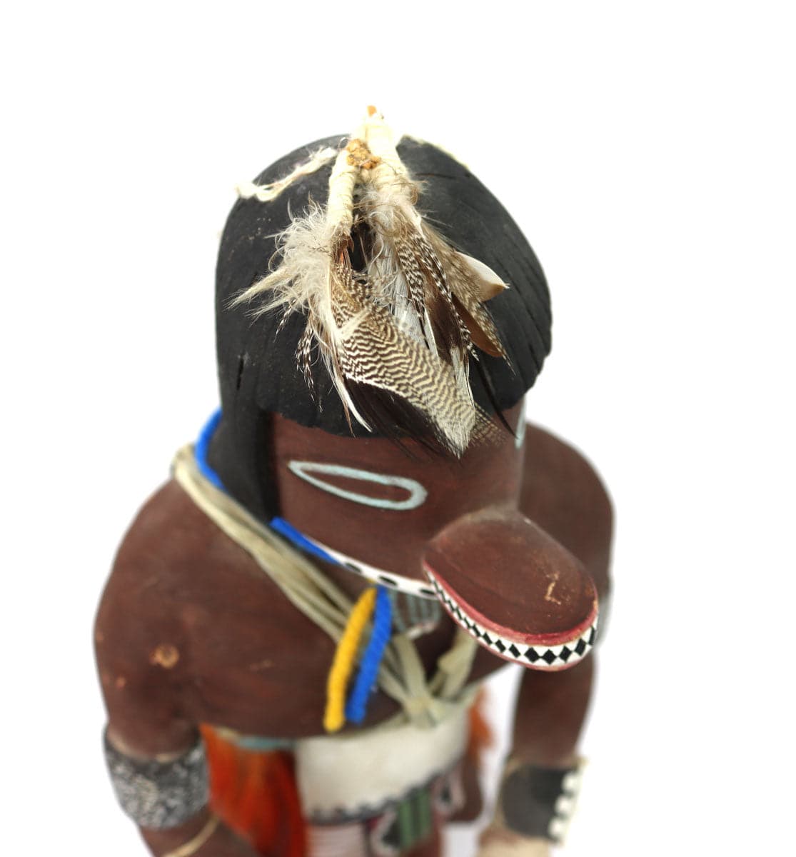 Hopi Toho Kachina c. 1960s, 15.5" x 5.5" x 7.5" (K1634-013) 4