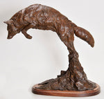 SOLD Richard Loffler - Mousing Coyote