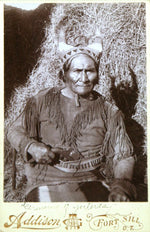 Geronimo of Yesterday Cabinet Card, c. 1900s, 6.5" x 4.25" (M1317)