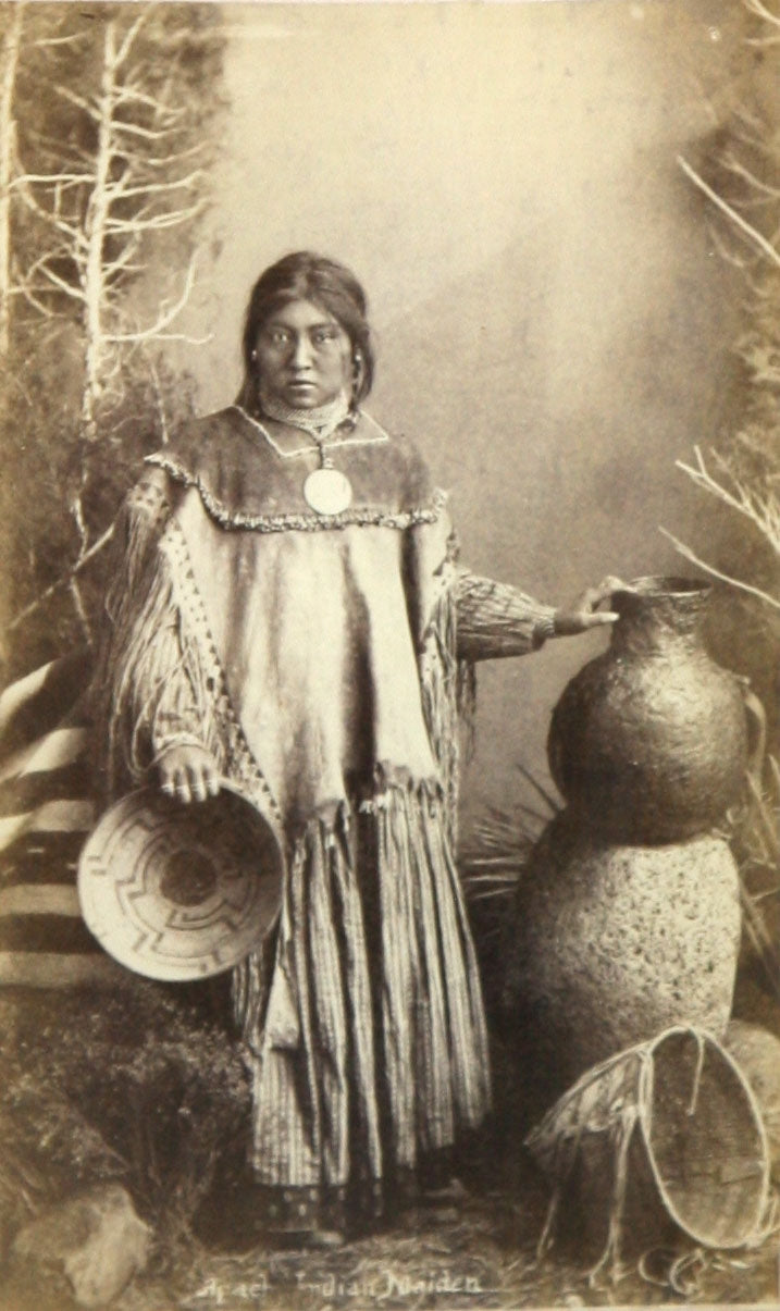 Ben Wittick (1845-1903) - Apache Indian Maiden Na-tu-ende