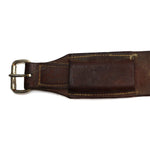Vintage Leather Belt c. 1920s, 32" length (M1600G) 1

