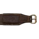 Vintage Leather Belt c. 1920s, 32" length (M1600G) 2
