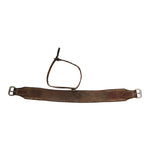 Vintage Leather Belt c. 1920s, 32" length (M1600G) 4

