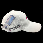 Mark Sublette Medicine Man Gallery Embroidered Hat - White with Pink Logo