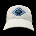 Mark Sublette Medicine Man Gallery Embroidered Hat - White with Turquoise Logo