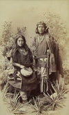 Ben Wittick (1845-1903) - Gayatenito (Gaventen) and Maila Navajo