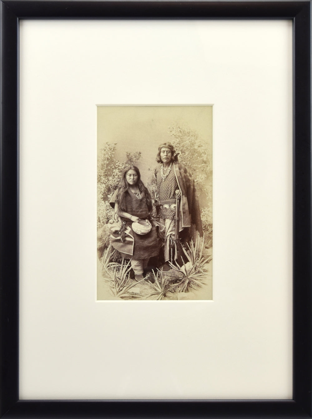 SOLD Ben Wittick (1845-1903) - Gayatenito (Gaventen) and Maila Navajo