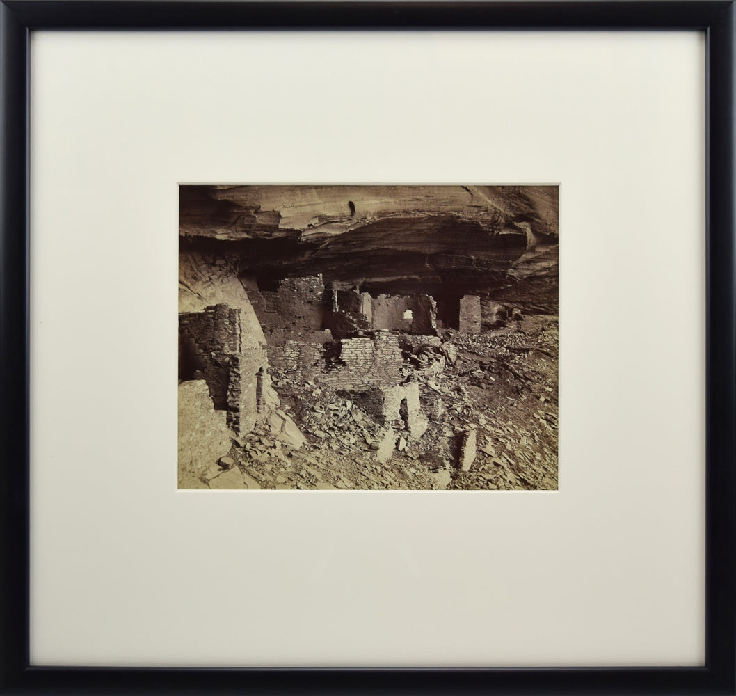 Ben Wittick (1845-1903) - Prehistoric Ruins of Cañon De Chelly, Interior of Mummy Cave
