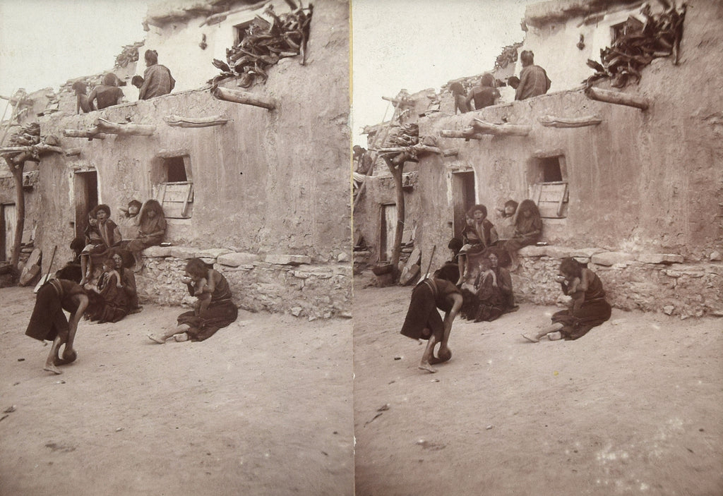 Ben Wittick (1845-1903) - View in Mushangnavi, Moqui
