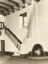Photograph by "Bloom" - Museum of Fine Arts, Santa Fe, NM, St. Francis Auditorium III, 1950s (8x6) Ex Gerald Cassidy Estate