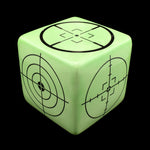 Kaiser Suidan - Green and Black Target Porcelain Cube
