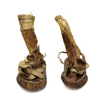 Alaskan Child's Leather Moccasins and Leather and Wooden Drum c. 1900s (M1763) 18
