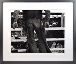 Louise Serpa (1925-2012) - The Butt of Lewis Field, Yuma, PRCA Rodeo 1984 (M1896)