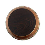 Marilyn Endres and Eucled Moore - Segmented Wood Turning of Maple, Australian Lacewood, Wenge, and Contemporary and Antique Beads, 17" x 13" (M90572-0122-004) 5