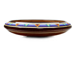 Marilyn Endres and Eucled Moore - Open Dish Beaded Wall Piece with Stand, 5.25" x 22" (M90572-0622-002)