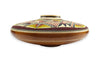 Marilyn Endres and Eucled Moore - Beaded Wooden Vessel, 18" x 7" (M90572-1122-005) 2