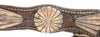 Navajo Silver and Leather Horse Headstall with Braided Leather Reins, c. 1950s, 34" x 6" x 7.5" (M90607A-0717-004)