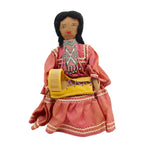 Apache Doll c. 1960s, 12.5" x 8" x 8" (M90870B-0822-001)