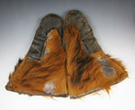 Western Bear Skin Mittens, c. 1900-15, 14" x 10" each (M91037-0314-019)