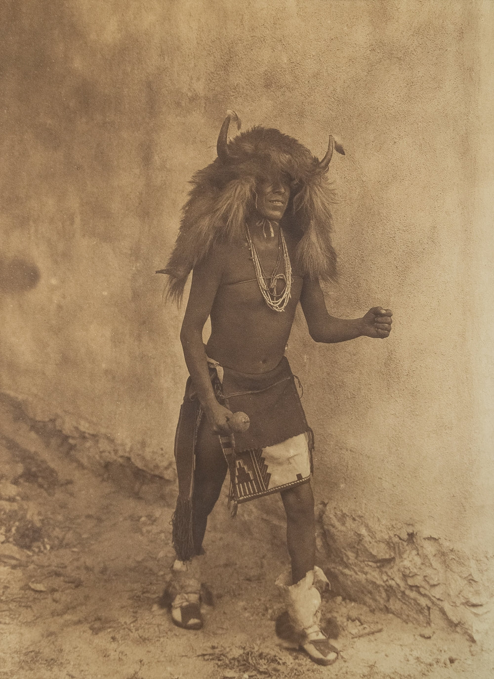 Edward S. Curtis (1868-1952) - Sia Buffalo Dancer
