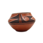 Hopi Redware Jar c. 1960s, 2.5" x 4" (P91870A-0521-002)
