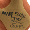Mary Ellen Toya - Jemez Mother Bear and Baby Holding Fish c. 1980s, 4.75" x 2.5" x 3.5"