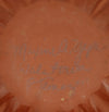 Maxine A. Yepa (b. 1970) - Jemez Redware Melon Jar c. 1980-90s, 2.75" x 3.75 (P3325) 6

