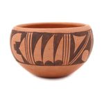 Hopi Redware Bowl c. 1960-80s, 3" x 4.625" (P3467)