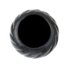 Mary Cain (1915-2010) - Santa Clara Black Jar with Swirl Design c. 1970-80s, 4" x 4.5" (P3500-CO) 3
