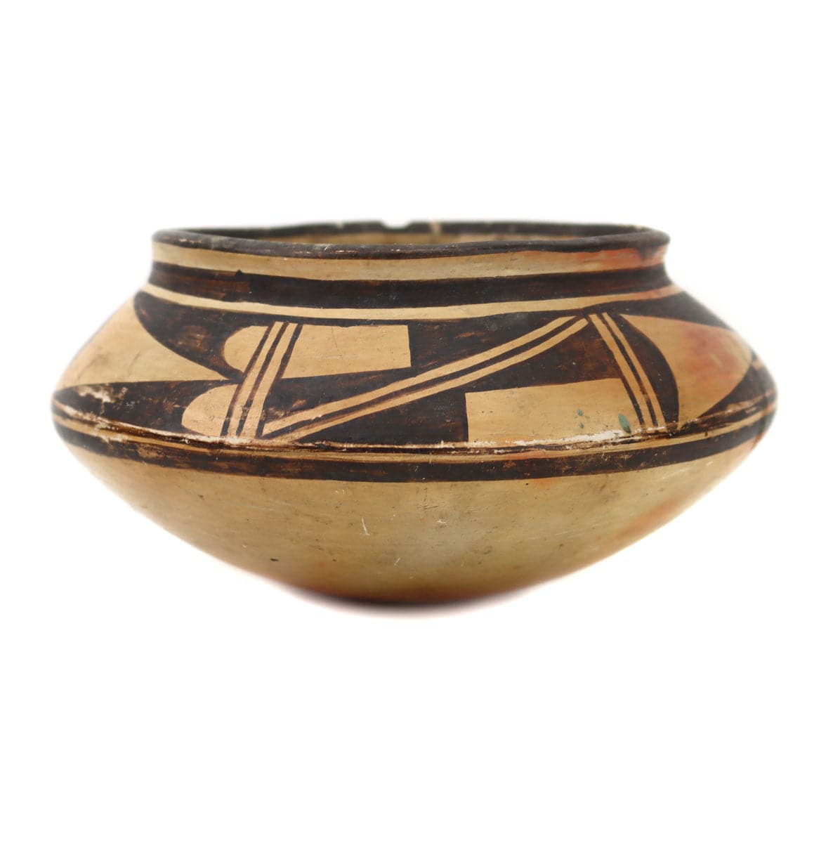 Hopi Polychrome Jar c. 1920s, 3.25" x 6" (P3513)