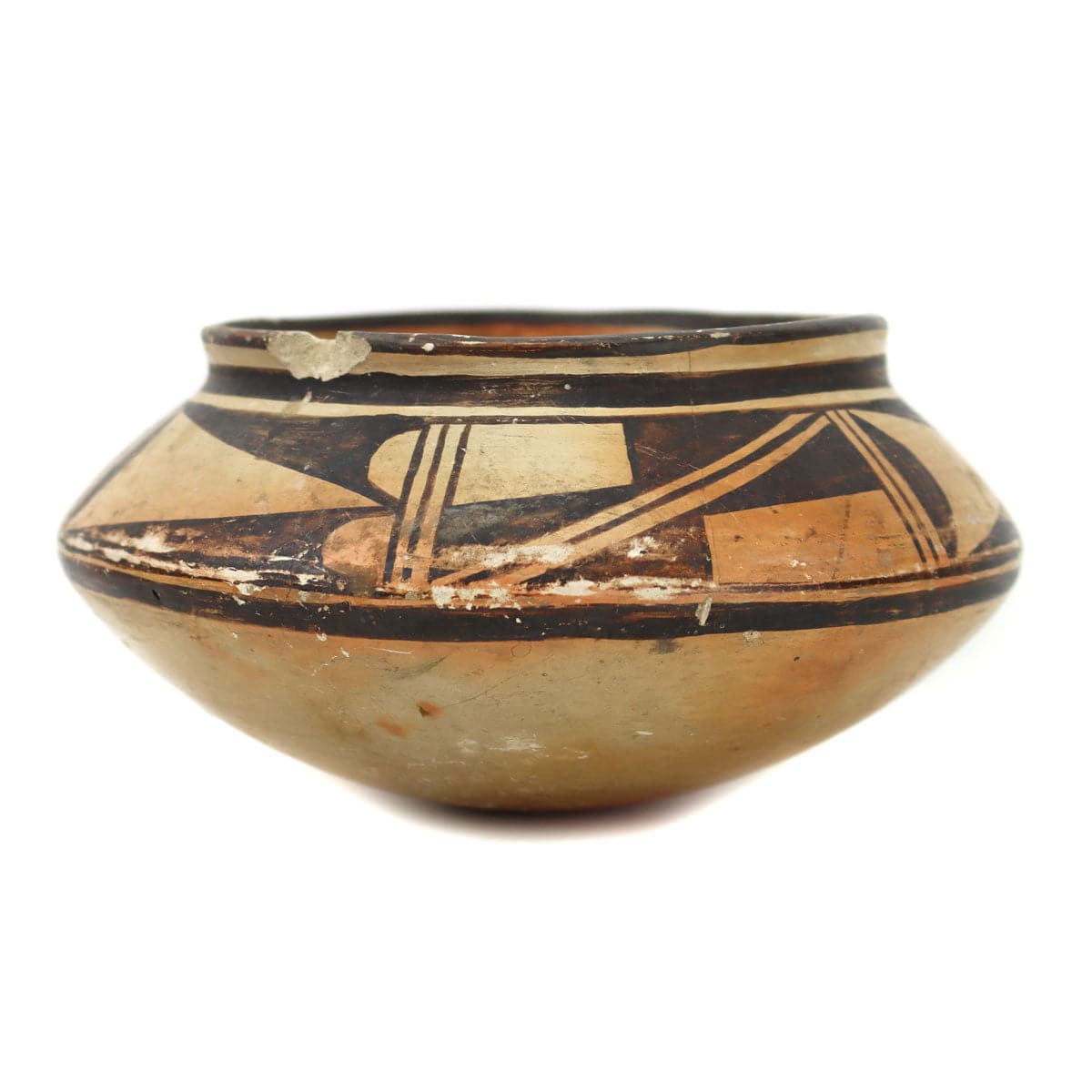 Hopi Polychrome Jar c. 1920s, 3.25" x 6" (P3513) 2
