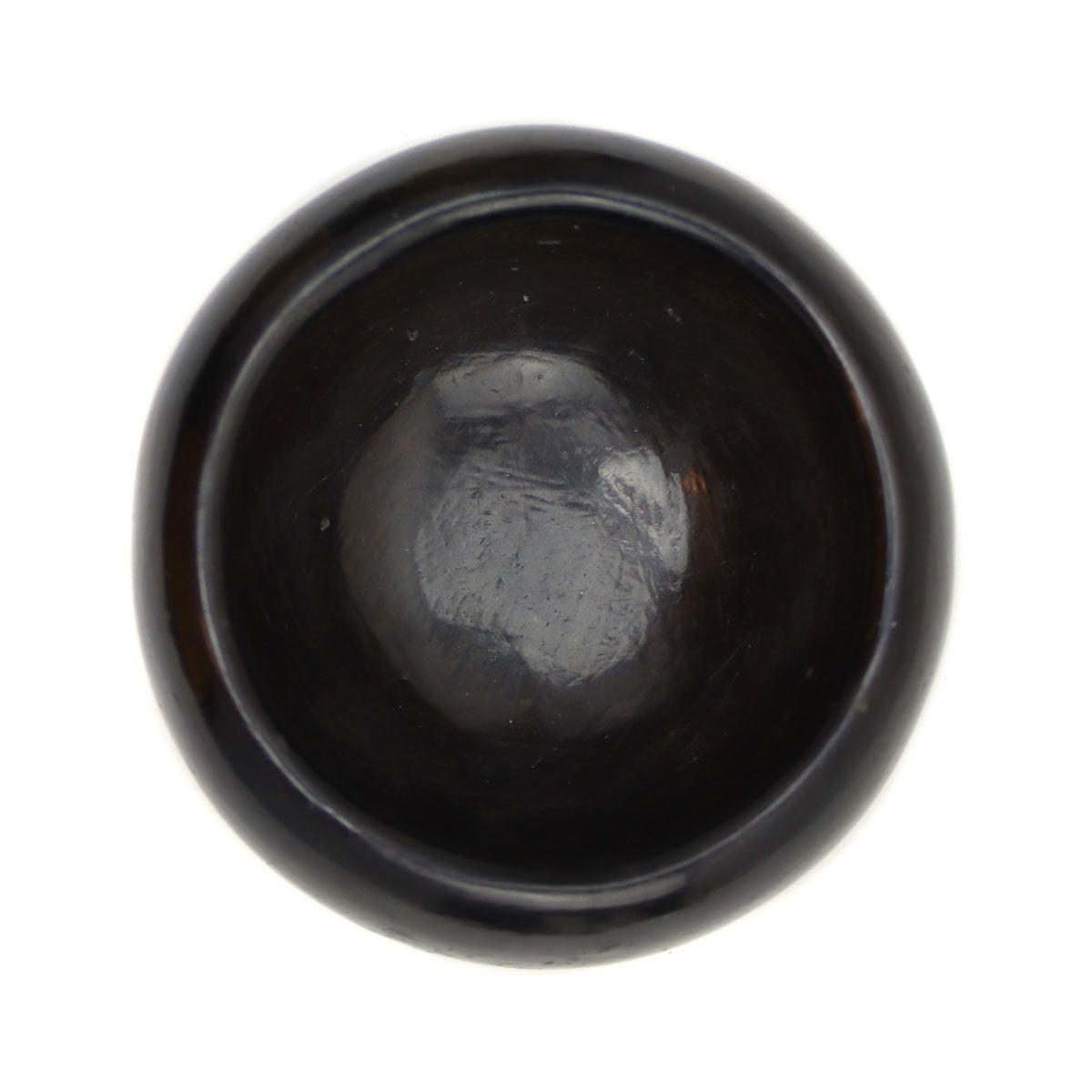 Nestora Silva - Santa Clara Black Bowl c. 1980s, 2.5" x 4.25" (P3570-022) 3