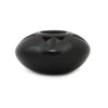 Johanna Herrera - Santa Clara Contemporary Miniature Black Jar with Carved Design, 1.75" x 3" (P3570-054)