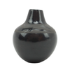 Dolores Curran (b. 1954) - Santa Clara Contemporary Miniature Black on Black Jar, 1" x 1.125" (P3570-086) 1