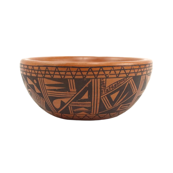 Rondina Huma (b. 1947) - Hopi/Tewa Polychrome Bowl c. 1970-80s, 1