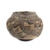 Zuni Polychrome Jar c. 1880-90s, 9.5" x 12.5" (P3644) 1