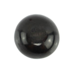 Geri Naranjo - Santa Clara Miniature Micaceous Black on Black Jar with Avanyu Design c. 1980s, 1" x 1.25" (P3745)