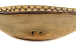 Nampeyo Family - Hopi Polychrome Bowl with Kachina Pictorial c. 1920s, 3.25" x 12" (P90239C-0123-001)