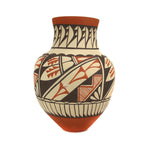 Tafoya Family - Jemez Polychrome Vase c. 1980-90s, 13" x 8.5" (P90380B-0623-068)