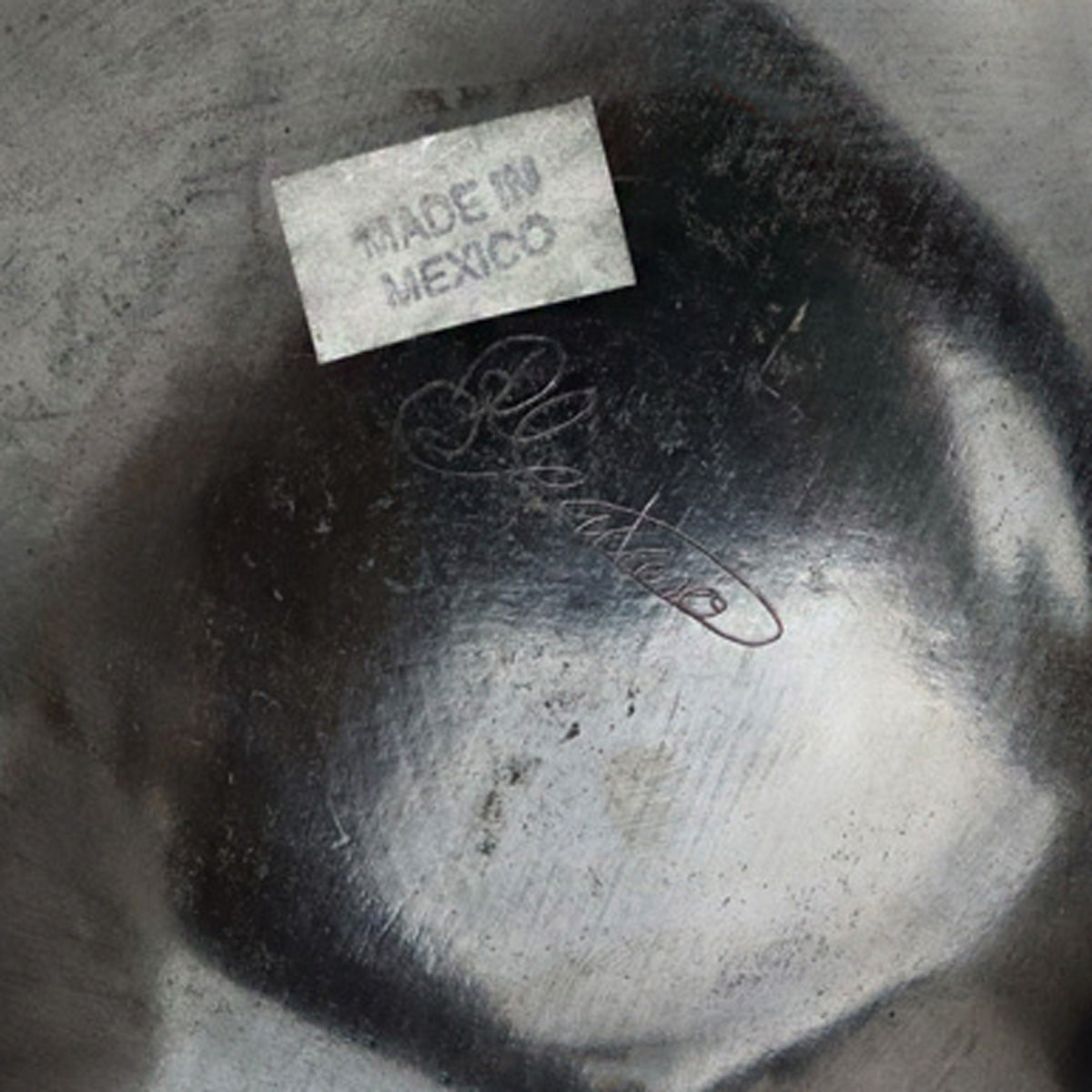 Ruben Lozano - Mata Ortiz - Black Polished Jar c. 1980-2000s, 10" x 12" (P91138A-0222-026) 6