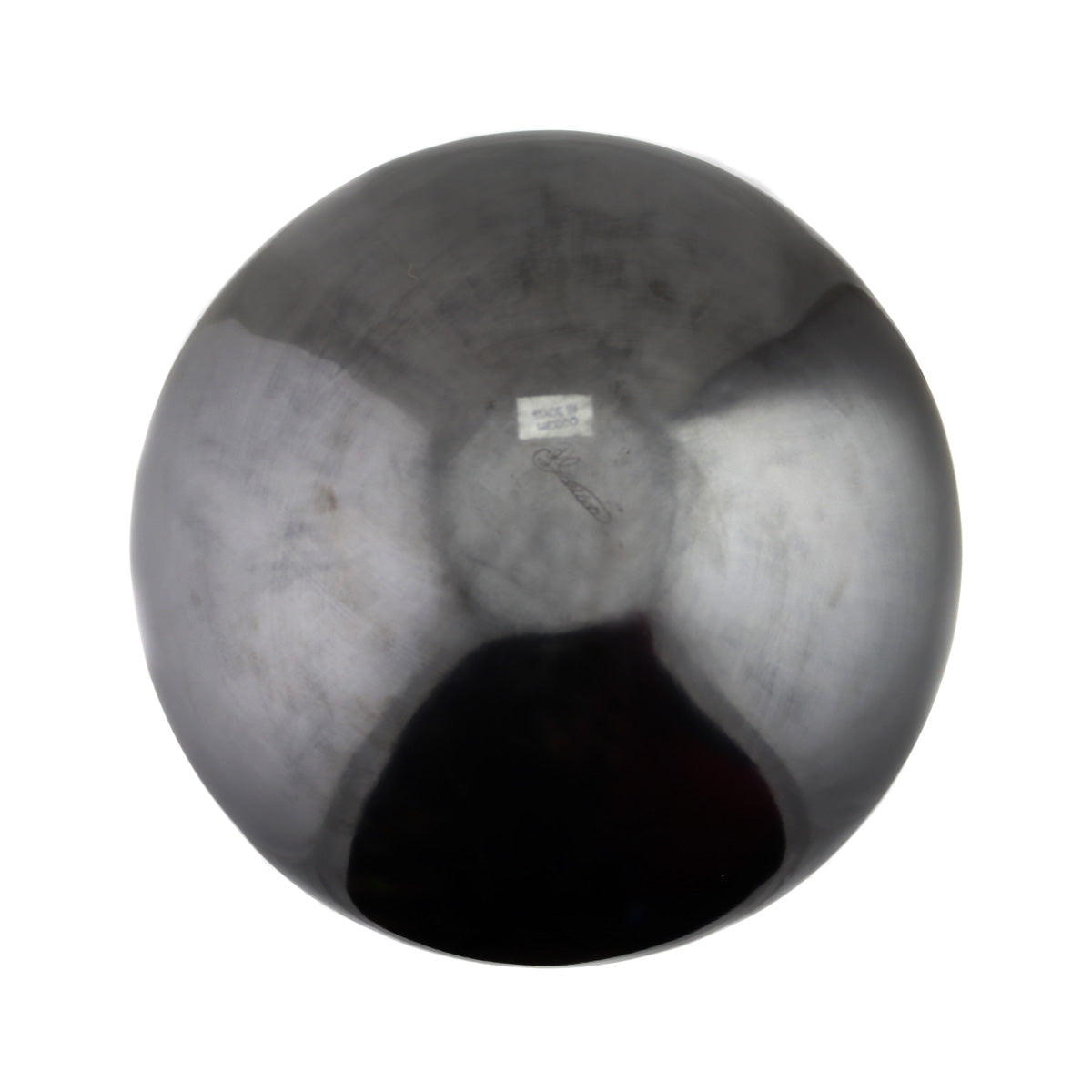 Ruben Lozano - Mata Ortiz - Black Polished Jar c. 1980-2000s, 10" x 12" (P91138A-0222-026) 5