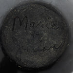 Maria Martinez (1887-1980) and Julian Martinez (1885-1943) - San Ildefonso Black on Black Jar c. 1930-40s, 3.375" x 5" (P91141A-0220-001) 4
