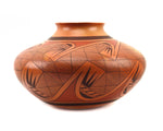Fannie Nampeyo (1900-1987) - Hopi Polychrome Jar with Migration Pattern c. 1960s, 7" x 11" (P91875A-0422-001)
